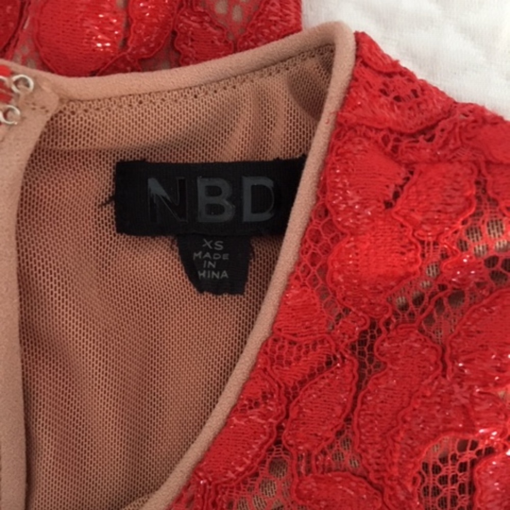 Revolve Red XS NBD Dress - Picture 3 of 3